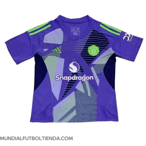 Camiseta Manchester United Portero Primera Equipación Replica 2024-25 mangas cortas